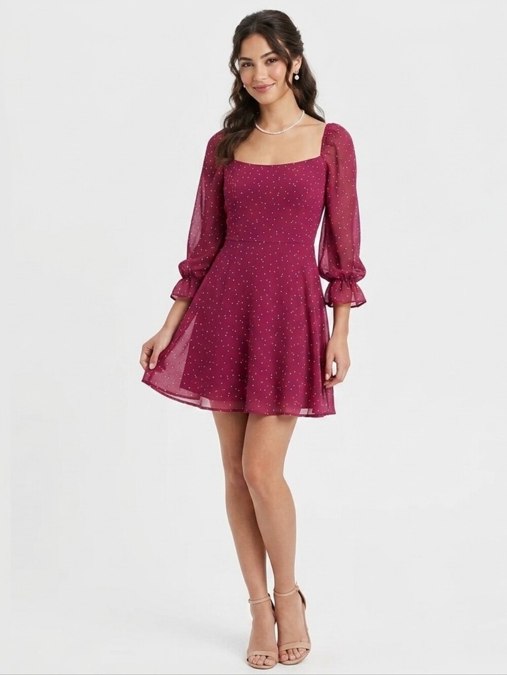B. Smart Fuchsia Pink Blouse